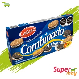 [001504] CUETARA 3 FLORES SANDWINCH COMBINADA