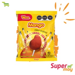 [001515] VERO MANGO C/CHILE PALETA 40 UDS