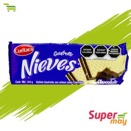 [001577] CUETARA NIEVES CHOCOLATE GALLETAS 144 GR