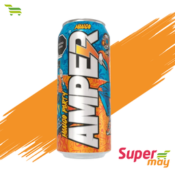 [001598] AMPER MANGO  BEBIDA ENERGETICA 473 ML