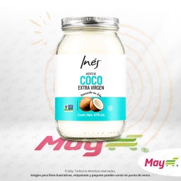 [001760] INES ACEITE COCO EXTRA VIRGEN 470 ML