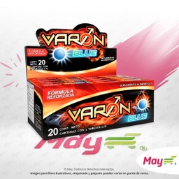 [001831] VARON BLUE  20 CARTERAS 1 UDS 500 MG