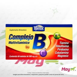 [608095] COMPLEJO B MULTIVIT EXH/60 500 MG